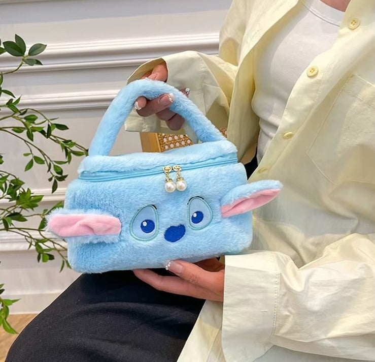 Sac maquillage Stitch peluche