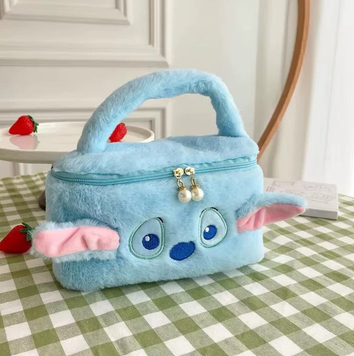 Sac maquillage Stitch peluche