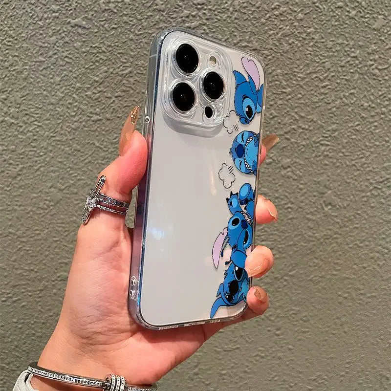 Coque iPhone Stitch transparente