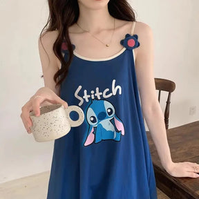 Chemise de nuit Stitch Femme