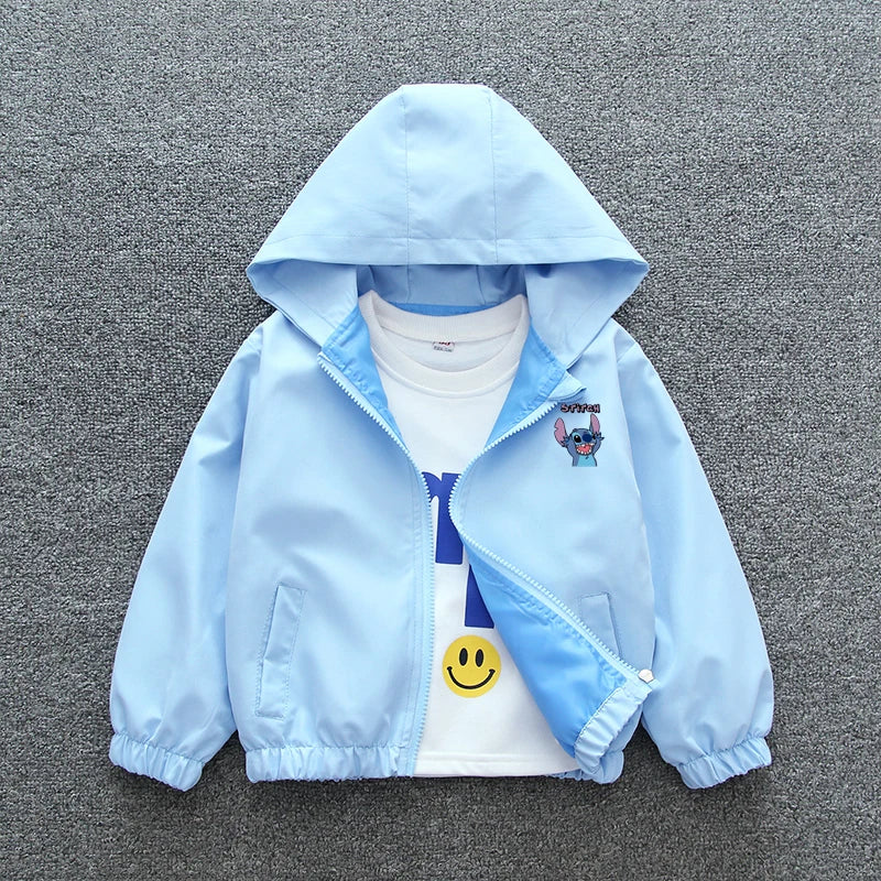 Veste imperméable Stitch