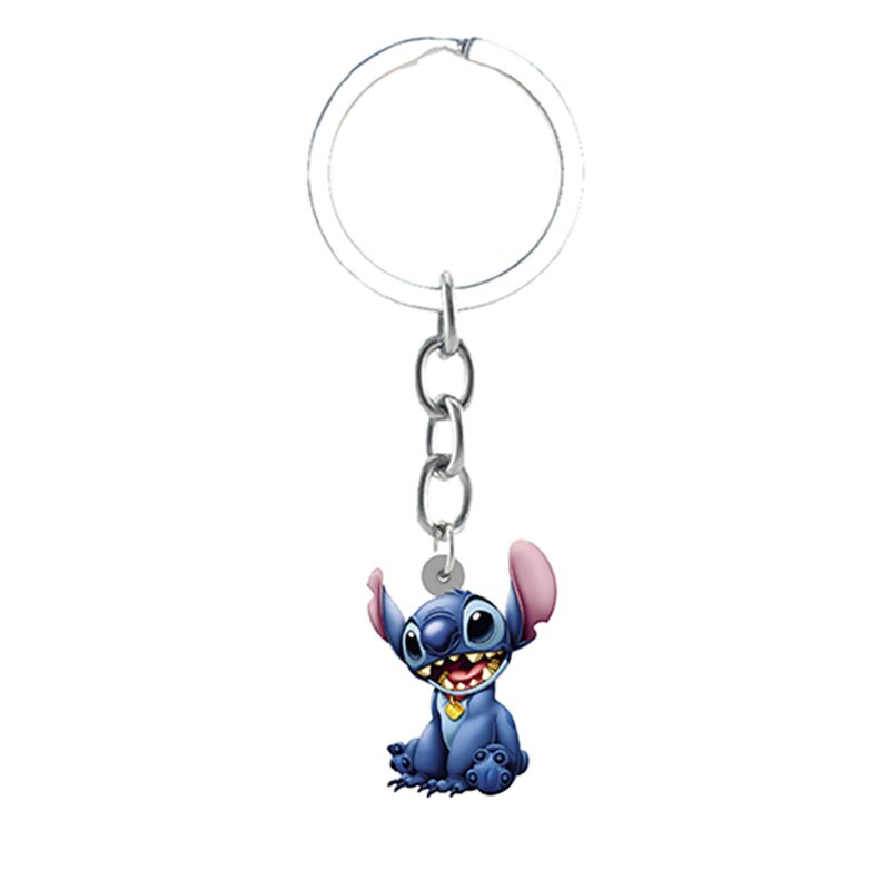 Goodies, Porte clé caoutchouc Disney Stitch Fleur (Disney, Goodies, Lilo &  Stitch, Maison, Porte-clé)