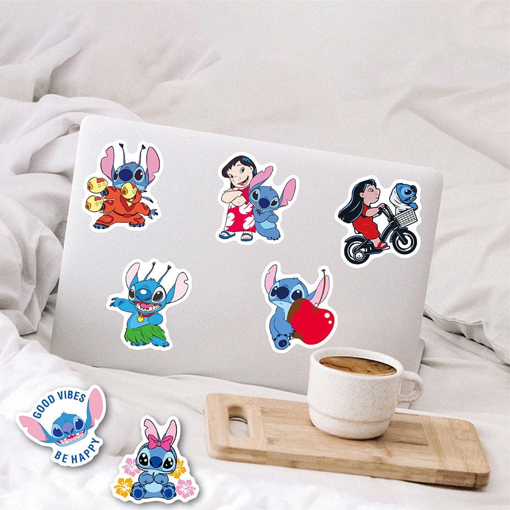 30 Stickers Lilo et Stitch