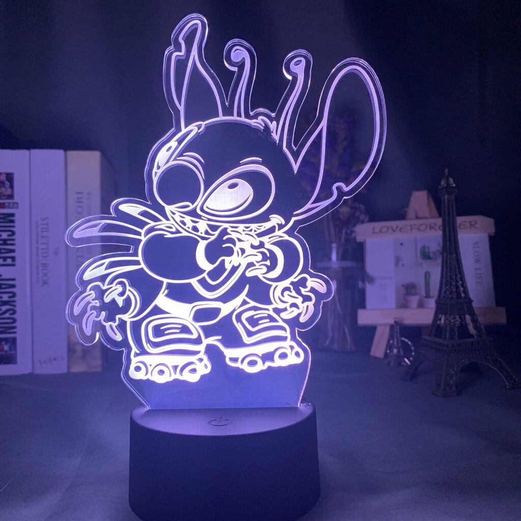 Lampe Stitch extraterrestre