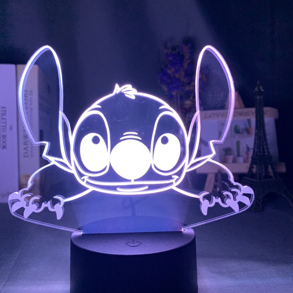 Lampe tête de Stitch