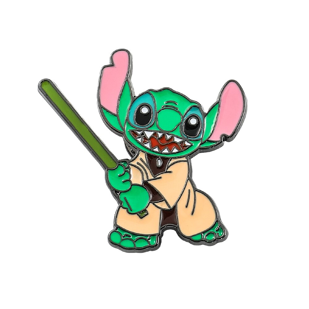 Pin's Stitch Yoda