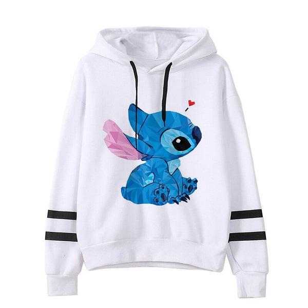 Enfant Garçon Fille Stitch 3D Impression Sweatshirt à Capuche