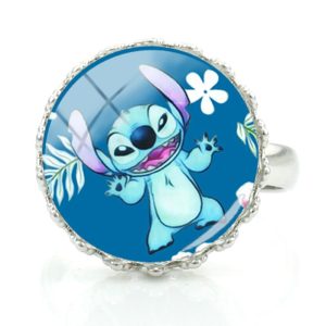 Bague Stitch fleuris