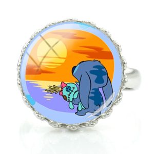 Bague Stitch couché de soleil