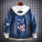 Veste jeans Stitch avec Angel